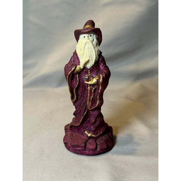 Vintage Metallia Wizard Figurine 1996 - Picture 1 of 6